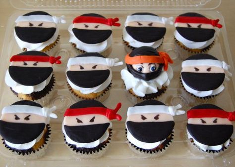 25+ best ideas about Ninja cake on Pinterest | Lego ninjago cake ... Ninja Cake Ideas, Karate Cupcakes, Birthday Cupcakes Toppers, Cake Ideas Boys, Ninja Cookies, Ninja Birthday Cake, Ninja Cupcakes, Karate Party, Ninja Cake