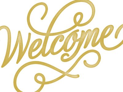 #Typography #Welcome Welcome To The Group, Hand Lettering Inspiration, You Are Wonderful, Welcome To My Page, Typography Letters, Typography Inspiration, Brush Lettering, Graphic Design Typography, Welcome Sign