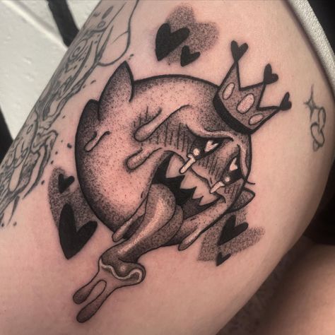 Realized I never posted this lil ✨s l u t ✨ aheago princess boo ❤️ • • • • #princessboo #boo #mario #kingboo #videogametattoos #maeiotattoo #hearts #blackandgreytattoo #blackandgrey #tattoos #tattoo #stipple #stippletattoo #linework #stippleshading #ink #michigantattooartist #tattooartist #femaletattooartist #womenintattooing #cartoontattoo #inked King Boo Tattoo, Princess Boo, Boo Mario, Michigan Tattoos, Video Game Tattoos, Tattoo Board, King Boo, Pokemon Tattoo, Female Tattoo Artists