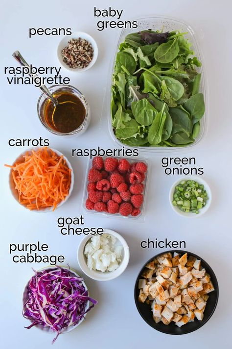 How to Create a Build Your Own Salad Bar at Home - Good Cheap Eats Salad Bar At Home, Build Your Own Salad, Grad Party Food, Raspberry Salad, Salad Buffet, Goat Cheese Stuffed Chicken, Bar At Home, Salad With Chicken, Family Supper