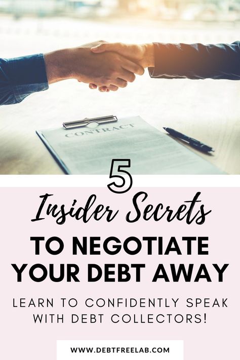 If you're looking for solutions to get rid of debt quickly, try these insider strategies to effectively negotiate with creditors and get out of debt fast! Start your debt free journey today with these debt negotiation secrets. Apply these debt negotiation strategies to achieve your goals faster. Click through to learn how to confidently negotiate with debt collectors and slash your debt in half! #debt #debtfree #debtpayoff #debtpayofftips #howtopayoffdebt #debtfree #getoutofdebt Get Rid Of Debt, Credit Repair Letters, Bad Debt, Debt Settlement, Paying Off Credit Cards, Debt Repayment, Money Savers, Money Management Advice, Out Of Debt