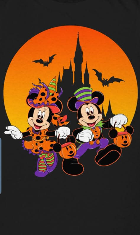 HALLOWEEN 🎃 NIGHT Disney Halloween Art, Wallpaper Mickey Mouse, Halloween Desktop Wallpaper, Disney Halloween Decorations, Dekorasi Halloween, Disney Best Friends, Halloween Wallpaper Iphone Backgrounds, Image Halloween, Mouse Images