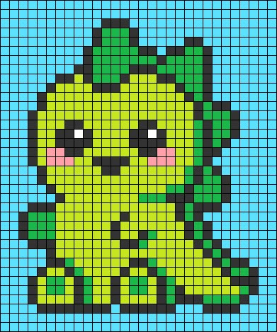 Easy Pixel Art Ideas, Cross Stitch Patterns Easy, Modele Pixel Art, Graph Paper Drawings, Easy Pixel Art, Pixel Art Templates, Pixel Drawing, Diy Perler Bead Crafts, Pixel Crochet