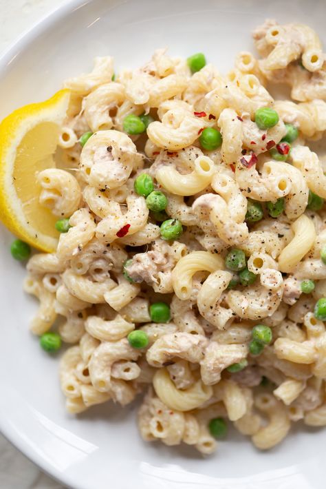 Tuna P Wiggle, Tuna Wiggle Recipe, Tuna Pea Wiggle, Tuna Pea Wiggle Recipe, Noodle Casseroles, Tuna Noodle, Tuna Noodle Casserole, Rigatoni Pasta, Yum Recipes