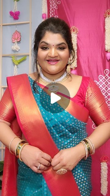 Pallavi Susarla on Instagram Jewellery Makeup, Backdrop Decor, Saree Draping, Viral Reels, Makeup Hairstyle, Women Entrepreneurs, South Indian Bride, Backdrop Decorations, Saree Blouse Designs