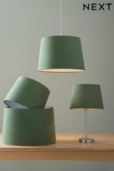 Navy Lamp Shade, Green Light Shade, Bedroom Lampshade, Lamp Shade Ceiling, Yellow Lamp, Green Lamp Shade, Green Lamp, Flush Ceiling Lights, Bedroom Lighting