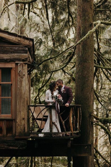 Nothingsqueen94 Treehouse Photoshoot, Treehouse Wedding, Photo Mood, Amazing Wedding Photos, Wedding Image, Rustic Wedding Inspiration, Pics Inspo, Winter Wedding Inspiration, Tree Wedding