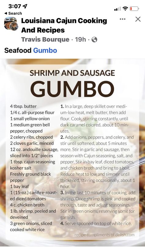 Quick Gumbo Recipe Easy, Shrimp Gumbo Recipe Easy, Gumbo Sausage, Cajun Cooking Recipes, Shrimp Gumbo Recipe, Crawfish Dishes, Creole Dishes, Nola Recipes, Gumbo Recipe Easy