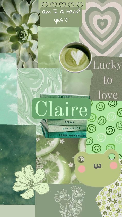 Claire Wallpaper Name, Claire Name Aesthetic, Claire Name, Wallpaper Name, Floral Wallpaper Iphone, Sea Fish, Trees And Shrubs, Floral Wallpaper, Connect With People