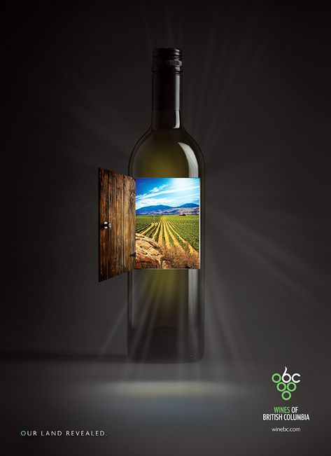 The Wines of British Columbia Wine Advertising Design, Wine Ads, Beverage Advertising, Wine Inspiration, Wine Advertising, Wine Facts, Wine Expert, Wine Poster, 광고 디자인