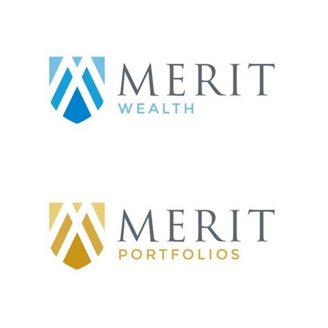 Merit Wealth - design a logo that inspires confidence in our wealth management firm. We develop high quality, customized life and financial plans for high net worth families and business owners. Our ser... Management Logo Design, Free Business Logo, Management Logo, Personal Logo Design, Logo Design Feminine, Financial Logo, Logo Design Free, Design Minimalist, Wealth Management