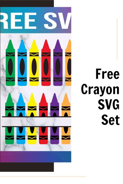 Free Crayon Svg, Crayon Themed Classroom, Crayon Svg, Crayon Monogram, Free Cricut Images, Cricket Ideas, Crayon Box, Themed Classroom, Classroom Theme