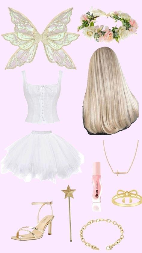 Fairy costume! 🧚🏻‍♀️🤍 #like #likeitup #likeitup4more #likeandfollow #fairycostume #halloween #halloweencostume #costume #fairy #wow #follow Cute Halloween Costumes Solo, Pink Fairy Costume, Wallpaper Preppy, Iphone Wallpaper Preppy, Fairy Halloween Costumes, Halloween 6, Fairy Outfit, Ren Fest, Costume Inspo