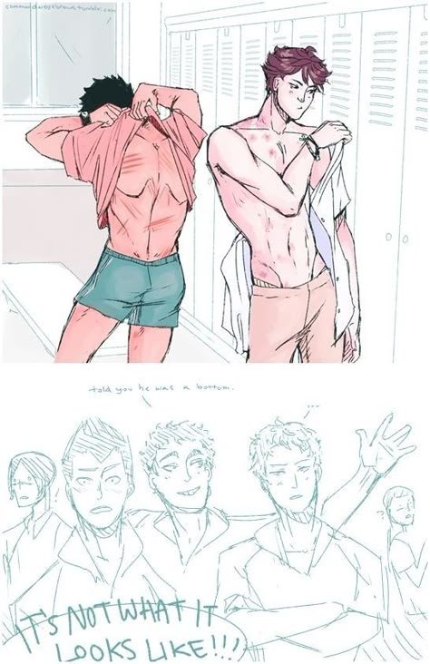 Oikawa X Iwaizumi Hard, Haikyuu Ships Hard, Iwaoi Hard, Iwaoi Cute, Iwaoi Comic, Iwa X Oikawa, Iwaizumi X Oikawa, Hiro Big Hero 6, Haikyuu Meme