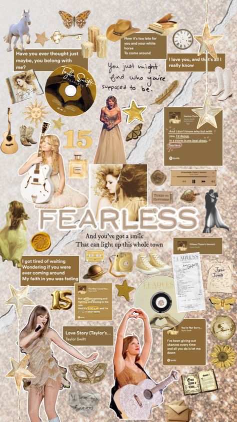 Fearless Cake, Taylor Swift Fearless Era Aesthetic, Fearless Era Outfits, Fearless Taylor Swift Aesthetic, Taylor Swift Fearless Aesthetic, Fearless Collage, Eras Cake, Fearless Taylor Swift Outfits, Fearless Wallpaper