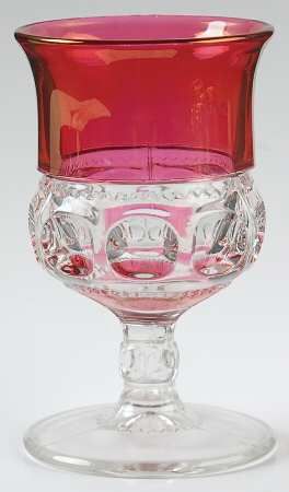 Tiffin-Franciscan King's Crown-Cranberry Flashed (Top & Bottom) at Replacements, Ltd Cranberry Glassware, Goblet Wine Glasses, King's Crown, Antique Dishes, Gold Kitchen, Cranberry Glass, Kings Crown, Crystal Glassware, Water Goblets