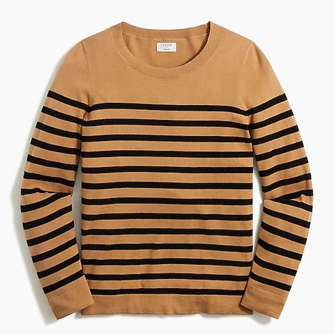 Factory: Striped Teddie Sweater For Women Teddy Sweater, Mockneck Sweater, Sweater For Women, Mock Neck Sweater, J Crew Factory, Stripe Sweater, Mock Neck, Sweater Outfits, J Crew