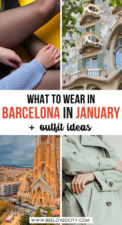 what to wear in Barcelona in January, what to pack for Barcelona in January, barcelona january outfit, barcelona spain in january, barcelona spain outfits january, barcelona spain outfits january, what to wear in barcelona in winter, barcelona winter outfit ideas Barcelona Outfits January, Barcelona January Outfit, Barcelona In January, Portugal In February Outfits, Winter In Barcelona, Winter Outfits Spain, Barcelona Spain Outfits Winter, Winter Spain Outfit, Barcelona Fall Outfits