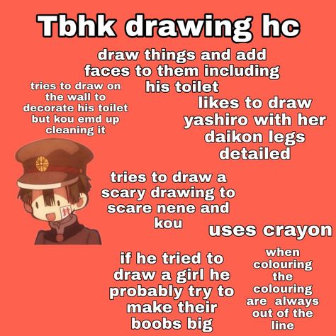 Tbhk Crafts, Tbhk Hcs, Tbhk Headcannons, Toilet Ghost, Ooga Booga, Am I Ok, Toilet Boys, Scary Drawings, Bathroom Stall