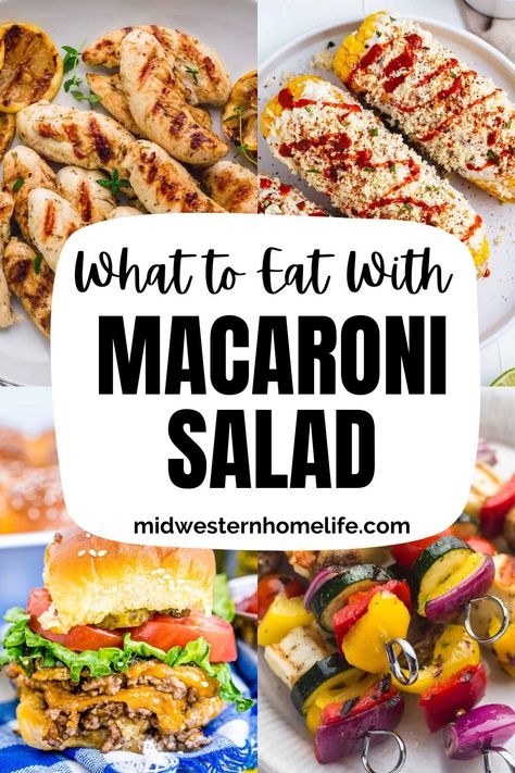 What To Eat With Pasta Salad, Macaroni Salad With Chicken Recipe, Cold Macaroni Salad Recipe Summer, Macaroni Salad Using Sweetened Condensed Milk, Summertime Macaroni Salad, Elbow Macaroni Recipes Salad, Shrimp Macaroni Salad, Zesty Quinoa Salad, Homemade Macaroni Salad