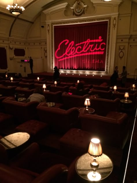 London Movie Theater, Electric Cinema London, Electric Cinema Notting Hill, Notting Hill Movie, Electric Cinema, London Dreams, Notting Hill London, Jazz Bar, British Celebrities