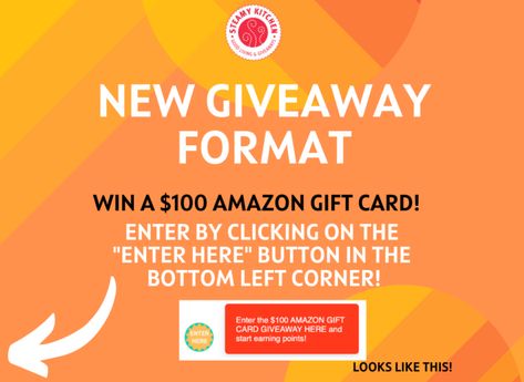 0 Amazon Gift Card Giveaway – NEW FORMAT ~ https://steamykitchen.com Amazon Gift Card Giveaway, Amazon Giveaway, Amazon Gift Card, Gift Card Giveaway, Amazon Gift Cards, Amazon Gifts, Kitchen Recipes, Up Styles, Fun Sports