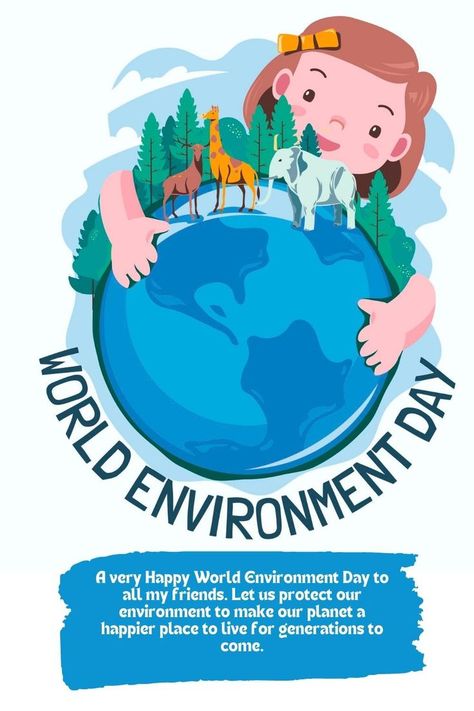 World Environment Day........... Japanese Love Quotes, Environment Day Quotes, World Environment Day Posters, Earth World, Green Event, Save Environment, Nature Environment, World Water Day, Japanese Love