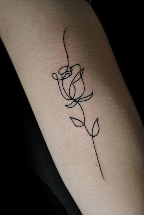 100+ Rose Tattoos: Meanings, Tattoo Desings & Artists Tattoo Placements, Foot Tattoos For Women, Geometric Tattoos, Inspiration Tattoos, Neck Tattoos, Original Tattoos, Tiny Tattoo, An Arrow, Dainty Tattoos