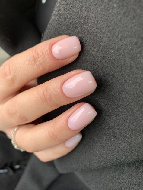 Manicure Square Oval, Square Oval Acrylic Nails Designs, Wedding Nails Square Round, Square Nails With Rounded Edges, Short Oval Nails Acrylic Summer, Natural Square Acrylic Nails, Sns Nails Short, Gel Nails Short Natural, Fun Wedding Nails For Bride