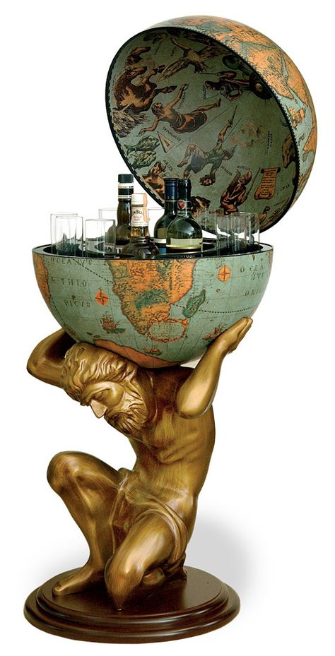 Globe Furniture, Luxury Corporate Gifts, Floor Globe, Globe Bar, Ultimate Man Cave, Globe Art, Classic Bar, World Globes, A Globe