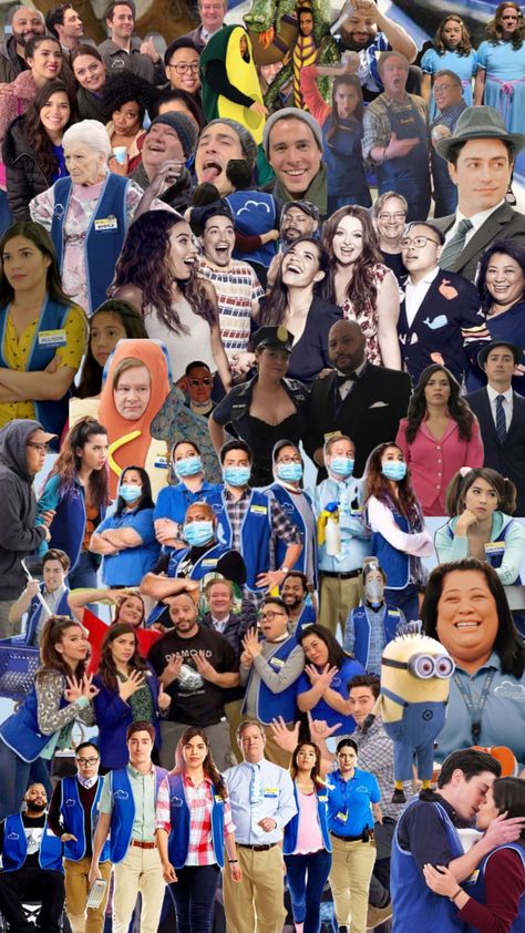 #superstore #shop #netflix #show #moodboard #aesthetic #shuffles Superstore Wallpaper, Super Store, Superstore Aesthetic, Netflix Shows, Superstore Tv Show, Superstore Tv, Ben Feldman, America Ferrera, Family Show