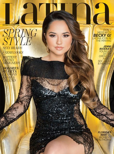 Becky G Style, Woman Images, Latina Magazine, Pic Beautiful, Becky G, Celebrity Gossip, Beautiful Woman, Pretty Woman, Magazine Cover