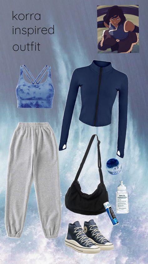 korra inspired outfit! #lok #avatar #legendofkorra #korra Korra Inspired Outfits, Korra Outfits, Legend Of Korra, Other Outfits, Avatar, Outfit Inspirations, Pins