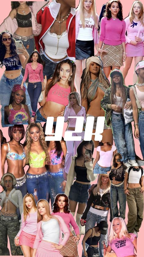 2000 Outfit, Y2k Collage, Street Style Outfits Casual, Collage Outfits, Y2k Party, Outfit Collage, Fashion Collage, Y2k Clothing, Model Fits