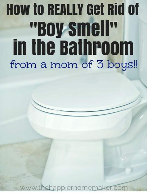 Boy Bathroom Smell, Smelly Bathroom, Remove Urine Smell, Pee Smell, Urine Smells, Bathroom Hacks, Urine Stains, Cleaner Recipes, Bathroom Smells