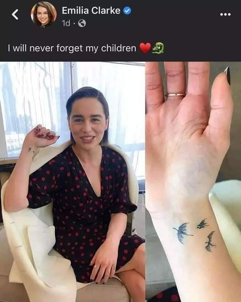 Emilia Clarke Tattoo, Daenerys Targaryen Tattoo, 18th Birthday Tattoo Ideas, 18th Birthday Tattoo, Viserion Dragon, Daenerys Targaryen Dragons, Targaryen Daenerys, Most Beautiful Tattoos, Body Armor Tattoo