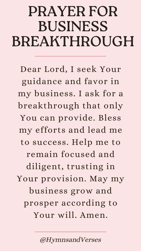 Find clarity and success in your business with this prayer. Ask God for breakthrough, wisdom, and opportunities. Pray For Business Success, Prayers For Success Dreams, Prayers For Successful Business, Prayers For Business, Prayer For Exam Success, Prayer For Business Success, Safe Travels Prayer, Exam Prayer, Prayer For Success