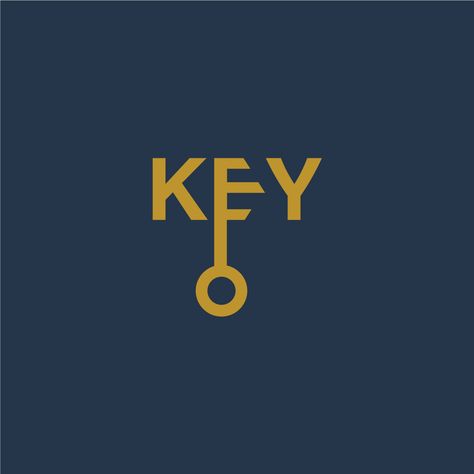 Key Logo Ideas Key Logo Design Icons, Hotel Key Illustration, Keyhole Logo Design, Key Club Shirt Design, Key Logo Design Ideas, Key Typography, Locksmith Logo, Key Logo Design, Typography Logo Inspiration