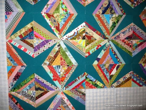 Diamond Strip Quilt Pattern, Diamond Quilts Ideas, String Quilts Patterns Free, String Quilts Ideas Block Patterns, String Quilts Ideas, Diamonds Quilt Pattern, Diamond Quilts, Strip Quilt Patterns, Quilt Blankets