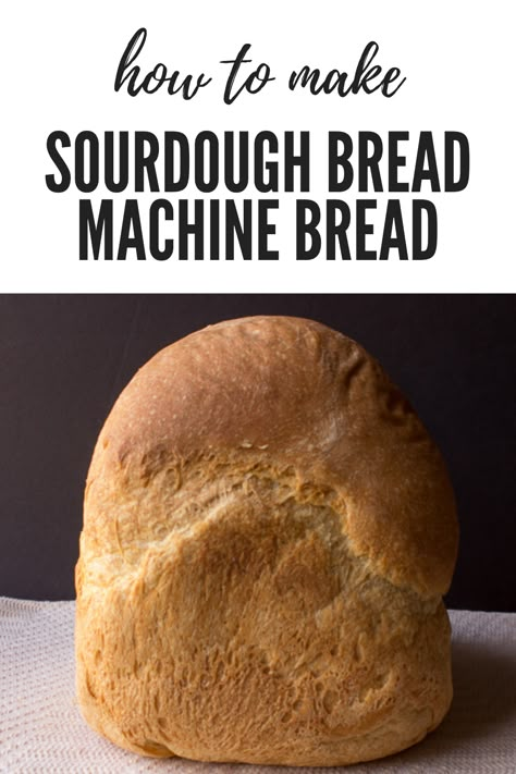 Sour Dough Bread Machine Recipe, Breadman Bread Machine, Sourdough Bread Machine, Bread Machine Recipes Healthy, Zojirushi Bread Machine, Easy Bread Machine Recipes, Best Bread Machine, Bread Machine Recipe, Making Sourdough Bread