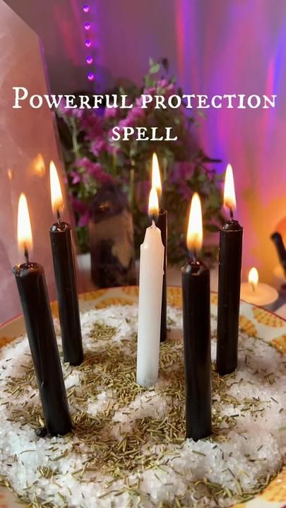 Protection Spells For Someone Else, Easy Protection Spell, Protection Candle Spell, Candle Protection Spell, Spell For Protection, Money Candle Spell, Protection Sigils, Candle Color Meanings, Candle Magic Spells