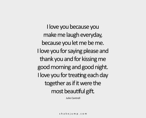 57 ‘I Love You Because’ Quotes: Tell Your Boyfriend Why You Love Him I Love You Because Quotes For Him, Why Do You Love Him, Just Because Quotes, Quotes For Him Deep, Love You Quotes, Good Night I Love You, Love You Boyfriend, Love You Quotes For Him, I Love You Quotes For Him