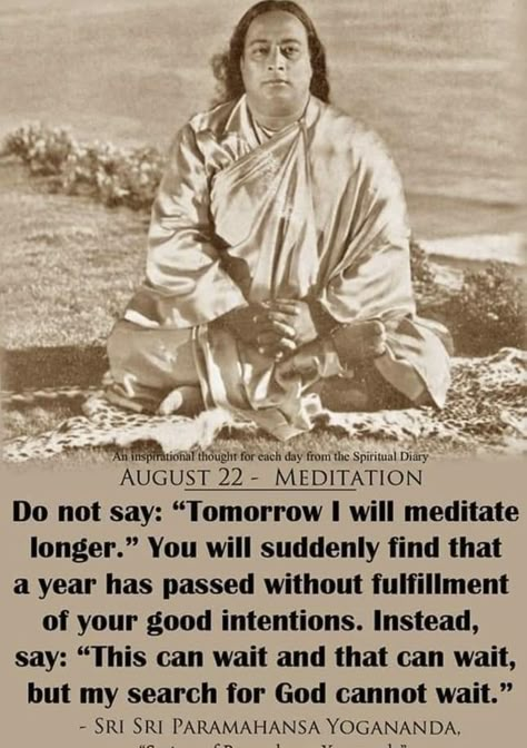 Yogananda Paramahansa Quotes, Paramahamsa Yogananda, Meditation Facts, Yogananda Paramahansa, Paramhansa Yogananda Quotes, Yogi Quotes, Paramahansa Yogananda Quotes, Yogananda Quotes, Positive Quote Poster