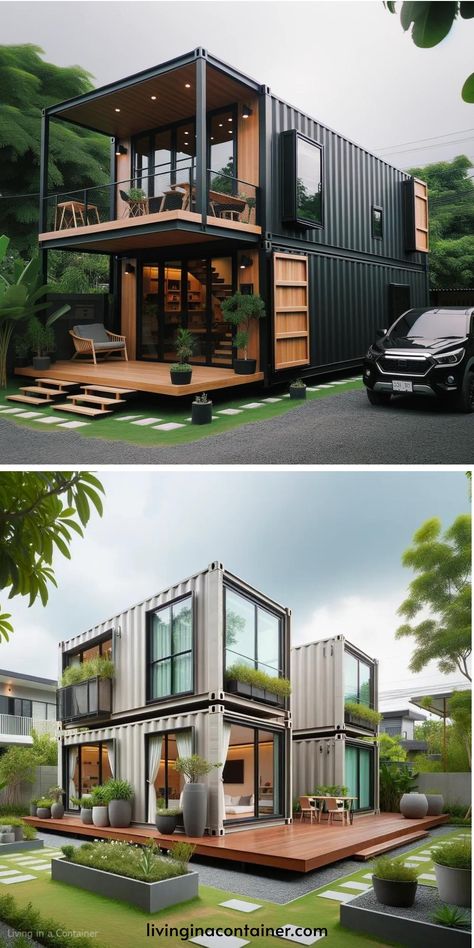 Shipping container homes merge innovation, durability, and modern design, redefining the landscape of sustainable living. 20ft Container Home, Modern Container Homes, Shipping Container Homes Australia, Shipping Container Interior, Sea Container Homes, Beach House Floor Plans, Shipping Container Architecture, Shipping Container Home Designs, Container Office