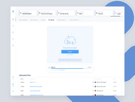 https://dribbble.com/shots/5539731-Dashboard-UI-File-Upload Cloud App Icon, App Icon Set, Marketing Dashboard, Dashboard App, Portal Design, Icon Set Design, Floral Logo Design, Upload File, Ui Design Website