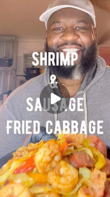 Sausage Shrimp Cabbage Recipes, Cabbage And Shrimp Recipes, Cabbage And Sausage Recipes, Shrimp And Sausage Recipes, Sausage And Shrimp Recipes, Easy Sticky Bun Recipe, Cabbage And Smoked Sausage, Easy Sticky Buns, Fried Cabbage With Sausage