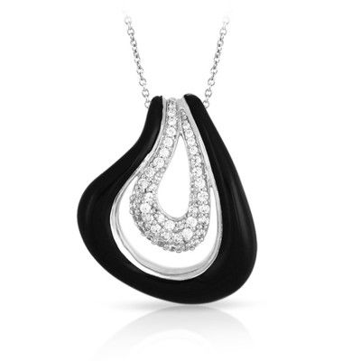 Sterling Silver Fashion Pendants Online at Ellis Fine Jewelers Art Smith, Silver Pearl Jewelry, 3d Printed Jewelry, Printed Jewelry, Fine Jewels, Enamel Jewelry, Black Enamel, Pearl Jewelry, Types Of Metal