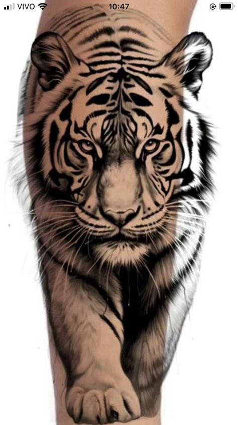 Realistic Tiger Tattoo Design, Realistic Tiger Tattoo, Fingerprint Tattoo, Auto Tattoo, Fingerprint Tattoos, Cute Tattoo Ideas, Rose Flower Tattoos, Cute Tattoo, Saved Tattoo