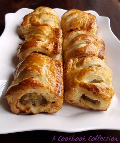 Sausage Rolls - A Cookbook Collection Best Sausage Roll Recipe, Gourmet Sausage, Home Made Sausage, Homemade Sausage Rolls, Sausage Rolls Recipe, Cookbook Collection, Best Sausage, Sausage Roll, Pies Maker