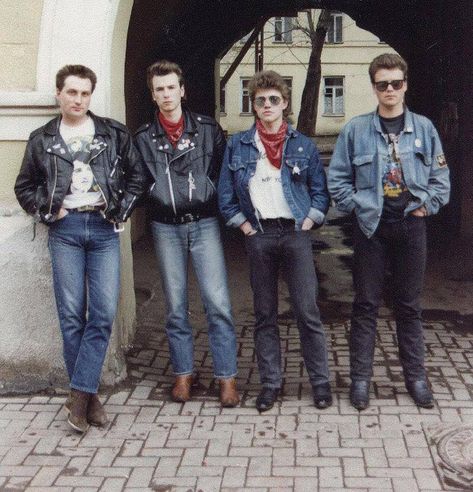 Mens 50s Fashion Greaser Style, 60s Biker Outfit, 80s Rock Fashion Men 1980s Style, 80s Biker Outfit, 60s Fashion Mens Rock, 80s Outfits Men 1980s Style Rock, 90s Biker Outfit, Rock Themed Outfits, Greasers Vs Socs Outfits